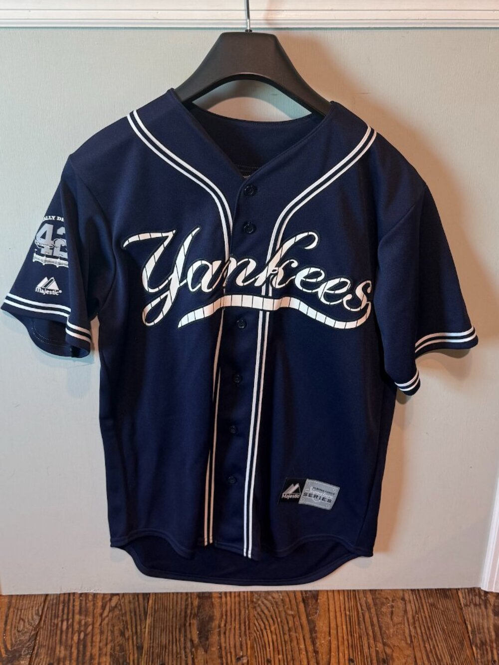 Mariano Rivera Majestic Players Choice Signature Series Yankees Jersey M VTG USA